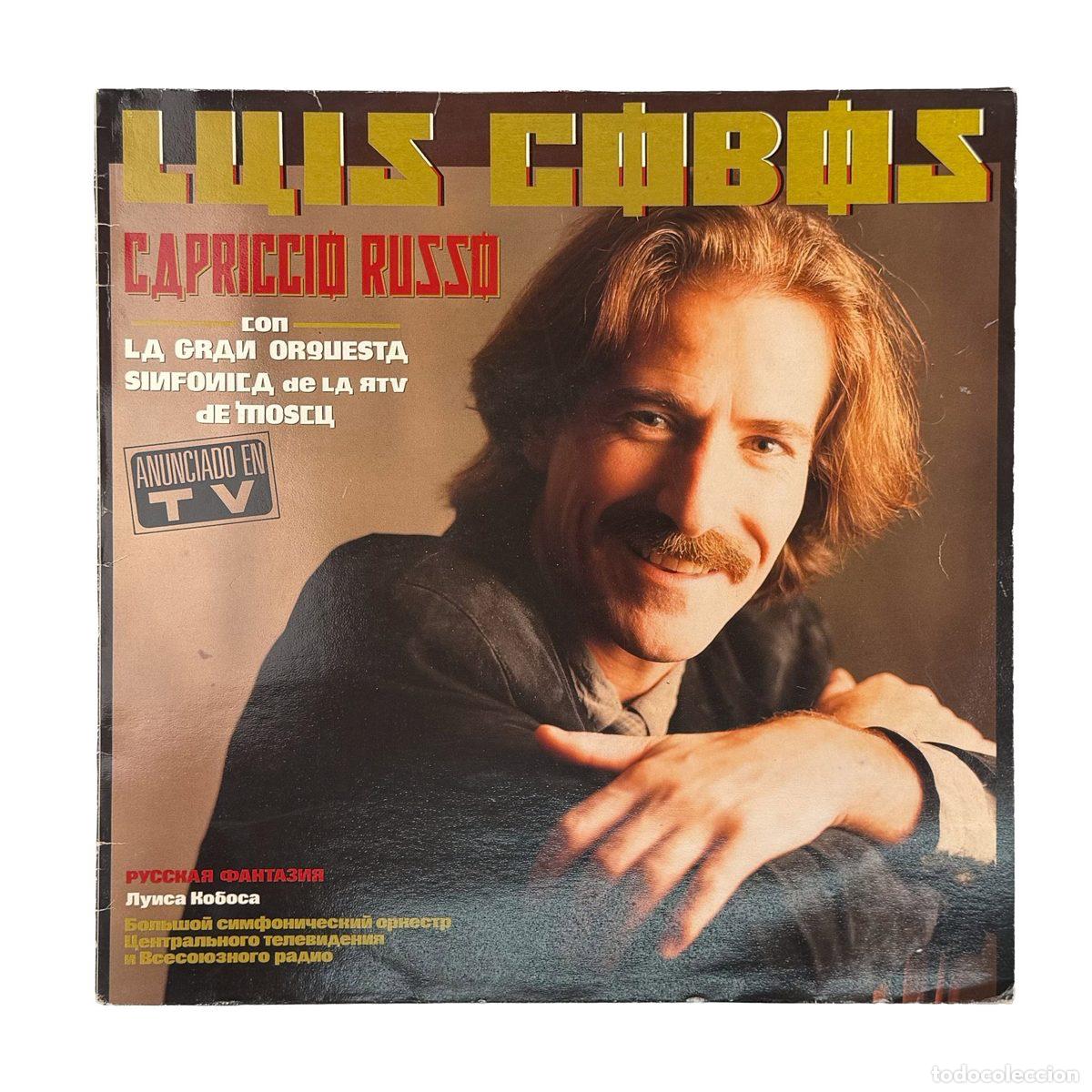 Dischi in vinile: LP. Luis Cobos Con Большой Симфонический Оркестр Всесоюзного Радио. Capriccio Russo (VG/NM)