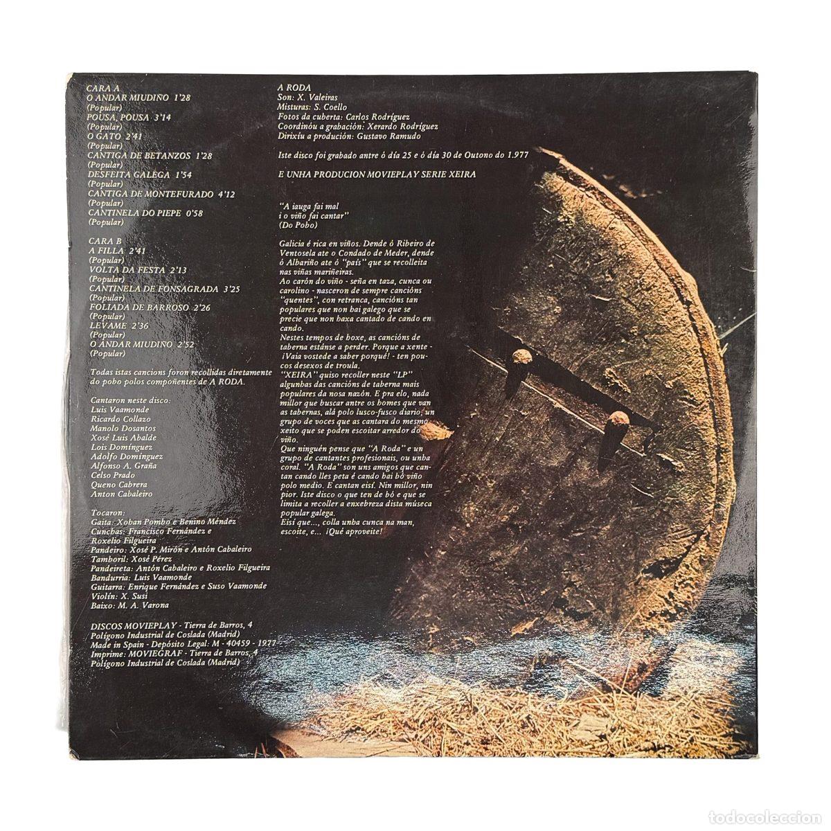 Discos de vinilo: LP. A Roda. A Roda (G+/VG+) - Foto 2