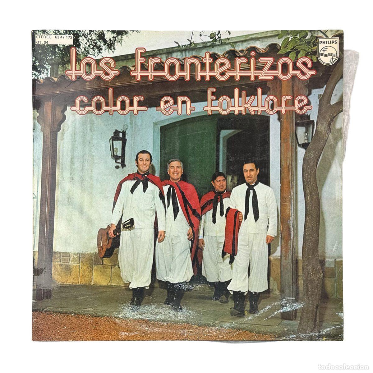 Discos de vinilo: LP. Los Fronterizos. Color En Folklore (VG/VG+)