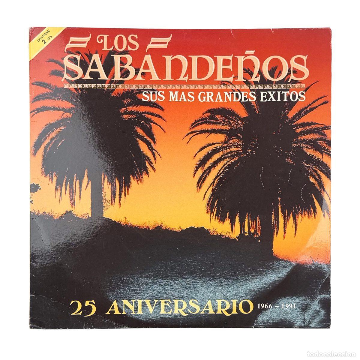 Discos de vinilo: 2xLP. Los Sabande&ntilde;os. 25 Aniversario. 1966-1991 (VG+/VG+)