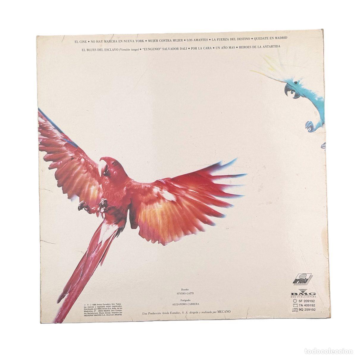 Discos de vinilo: LP. Mecano. Descanso Dominical (VG/VG+) - Foto 2