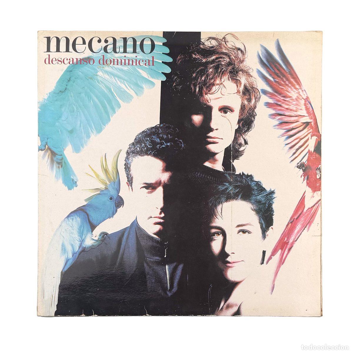 Discos de vinilo: LP. Mecano. Descanso Dominical (VG/VG+)