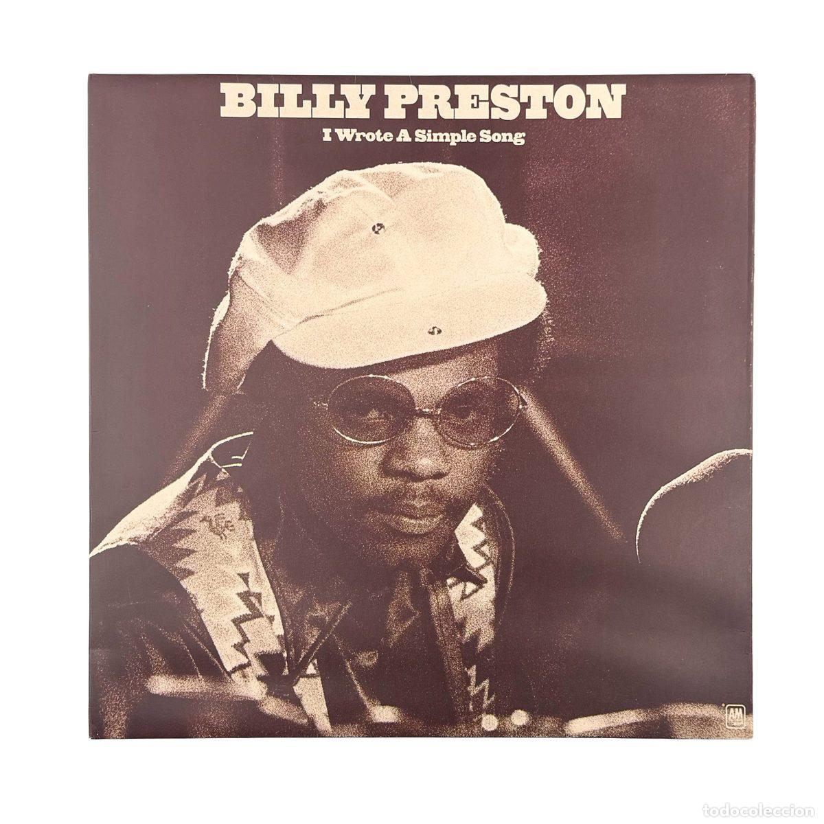 Discos de vinil: LP. Billy Preston. I Wrote A Simple Song (VG+/VG+)