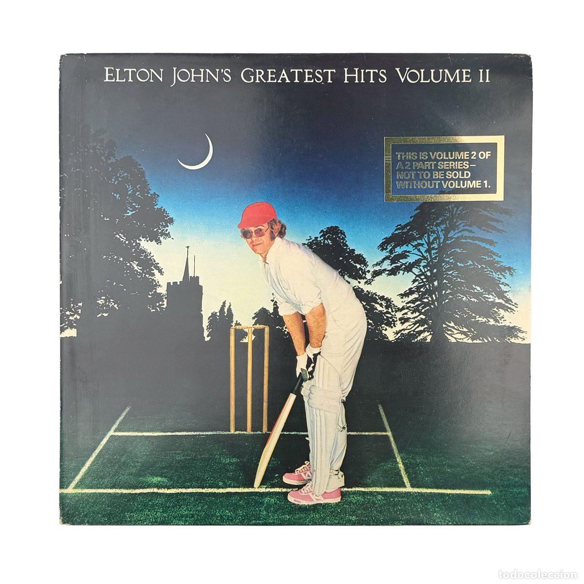 Discos de vinilo: LP. Elton John. Greatest Hits Volume One And Two (VG+/G+)