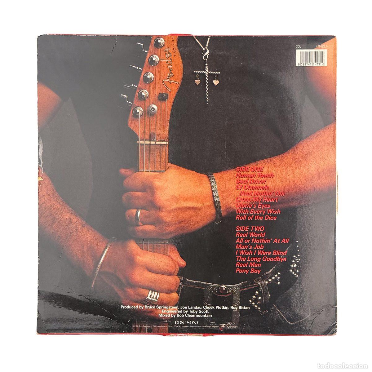 Discos de vinilo: LP. Bruce Springsteen. Human Touch (G/VG) - Foto 2
