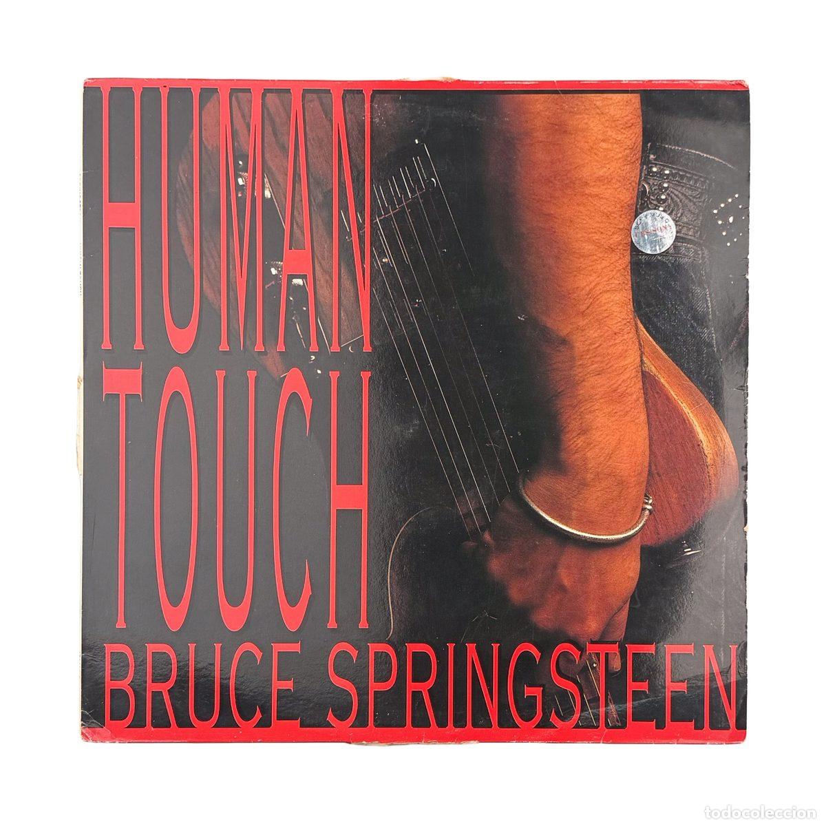Discos de vinilo: LP. Bruce Springsteen. Human Touch (G/VG) - Foto 1