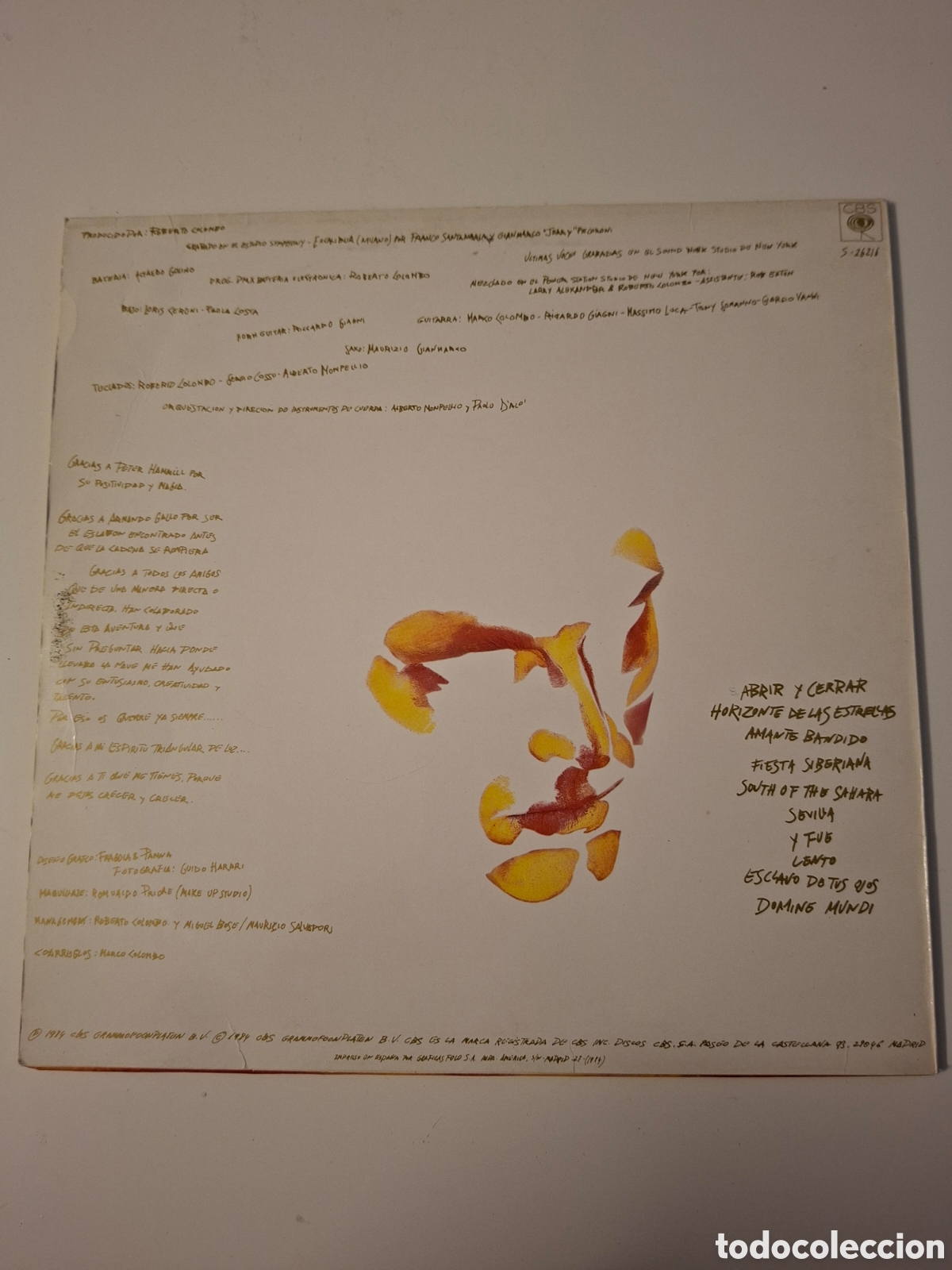 Discos de vinilo: Disco Vinilo Miguel Bos&eacute; - Foto 2