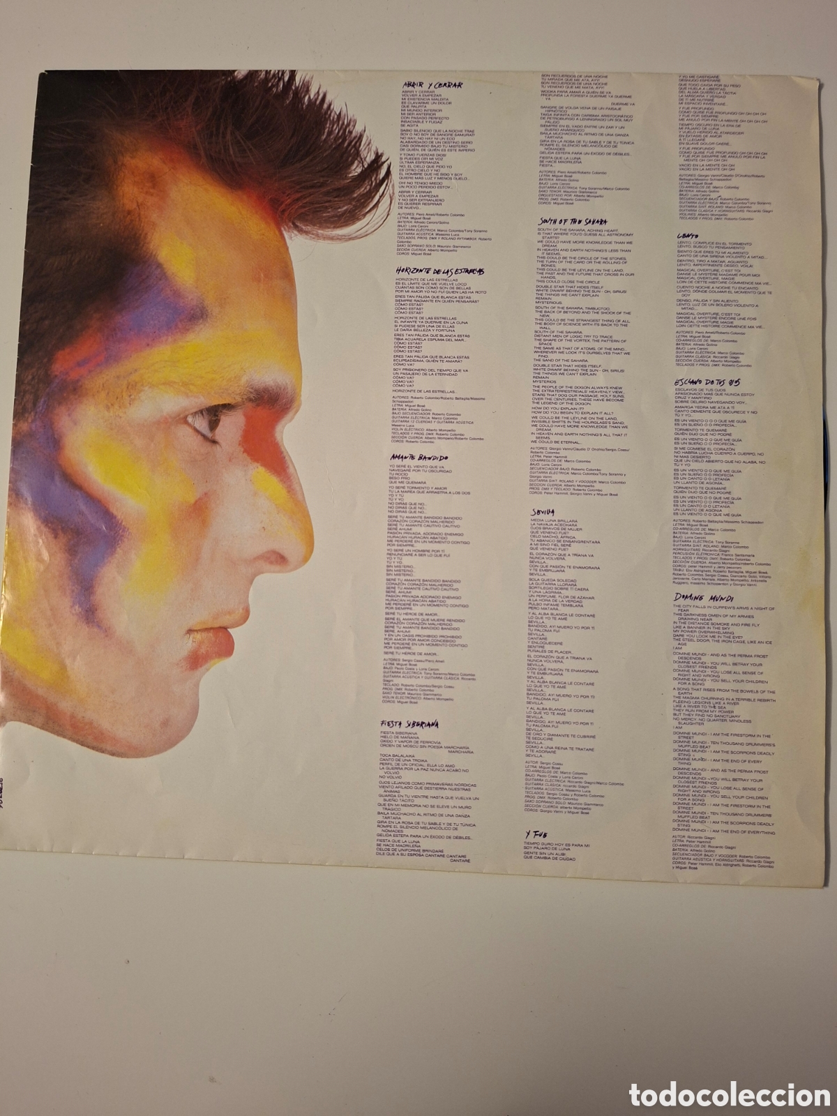 Discos de vinilo: Disco Vinilo Miguel Bos&eacute; - Foto 4