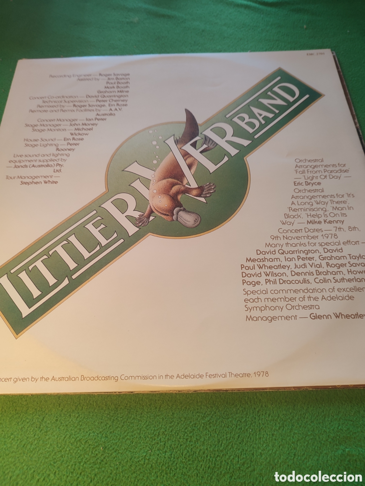 Discos de vinilo: Little River Band - Backstage Pass Live - Foto 2