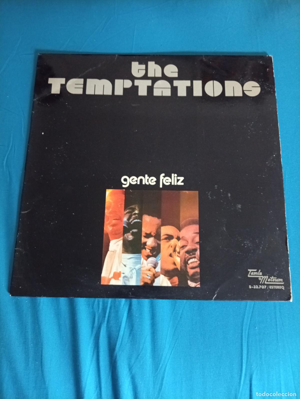Discos de vinilo: The Temptations &ndash; Gente Feliz - Foto 1