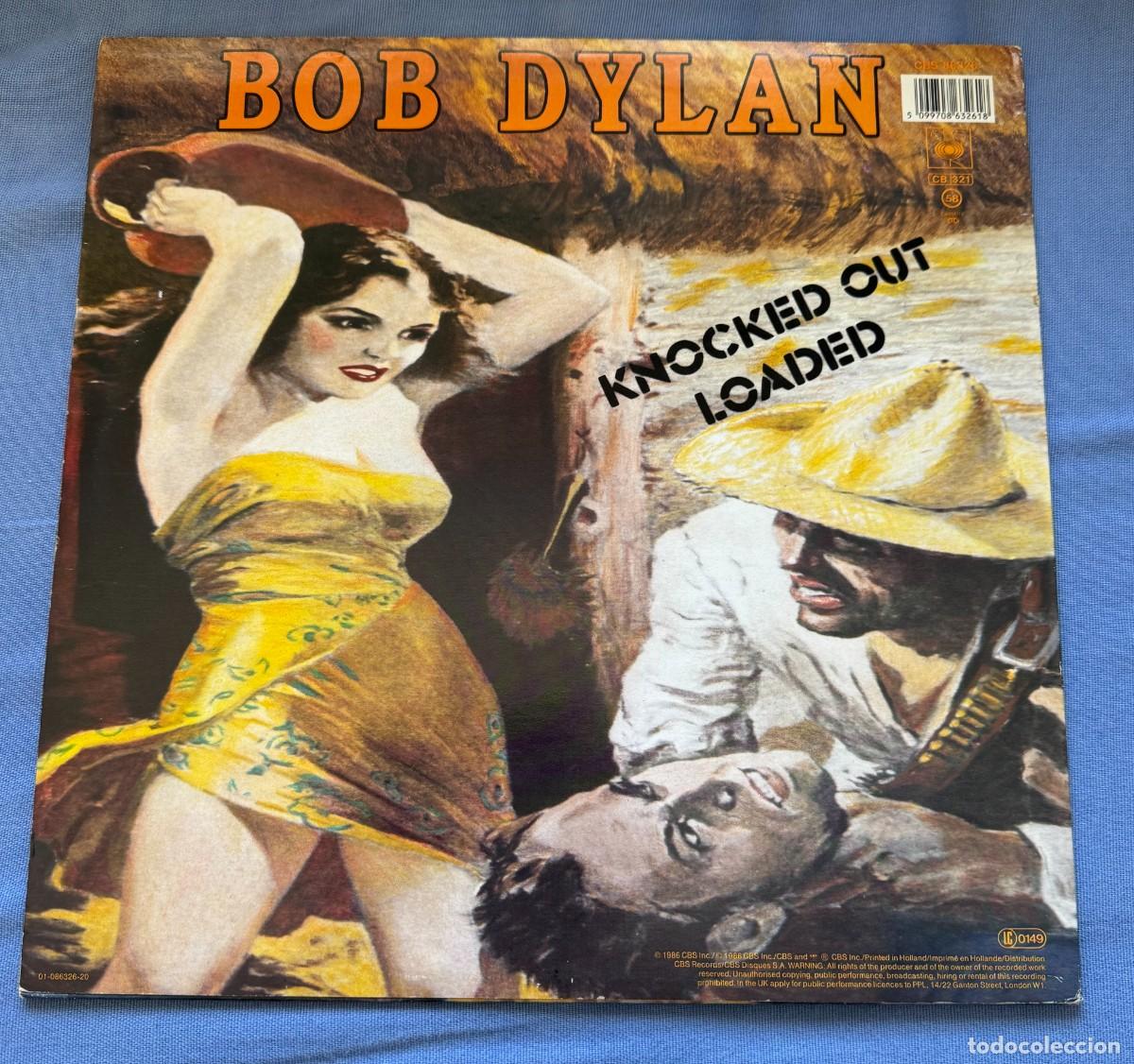 Discos de vinilo: bob dylan 33t knocked out loaded 1986 holland EX EX