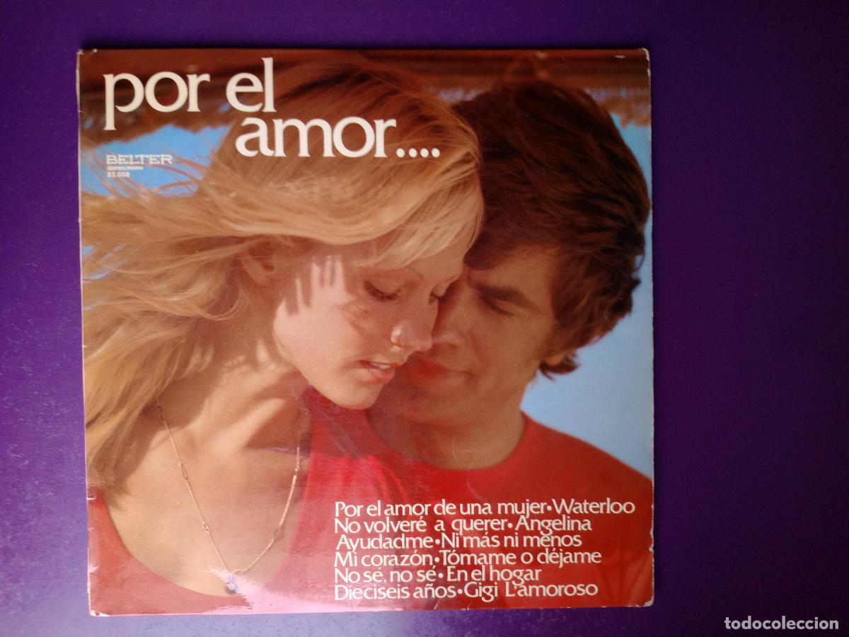 Discos de vinilo: VOCES UNIDAS - POR EL AMOR - LP BELTER 1974 - VERSIONES ESTUDIO DE ABBA, CHICHOS, CAMILO SESTO ETC