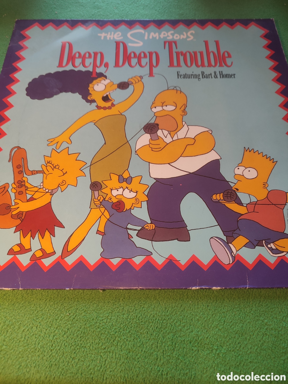 Discos de vinilo: The Simpsons - Deep , Deep Trouble 1991