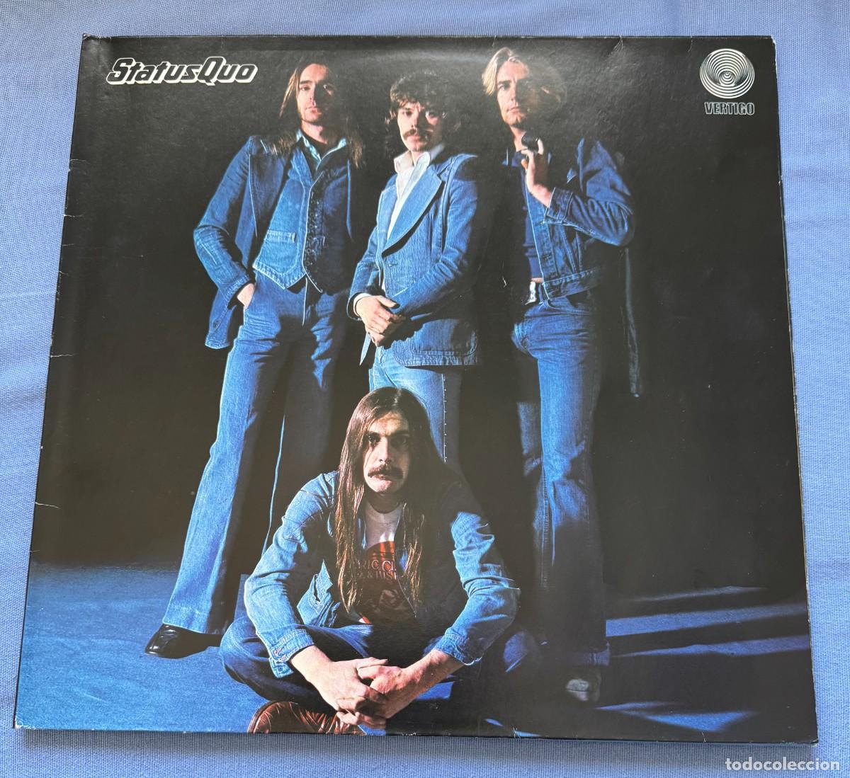 Discos de vinilo: STATUS QUO 33T BLUE FOR YOU EX EX