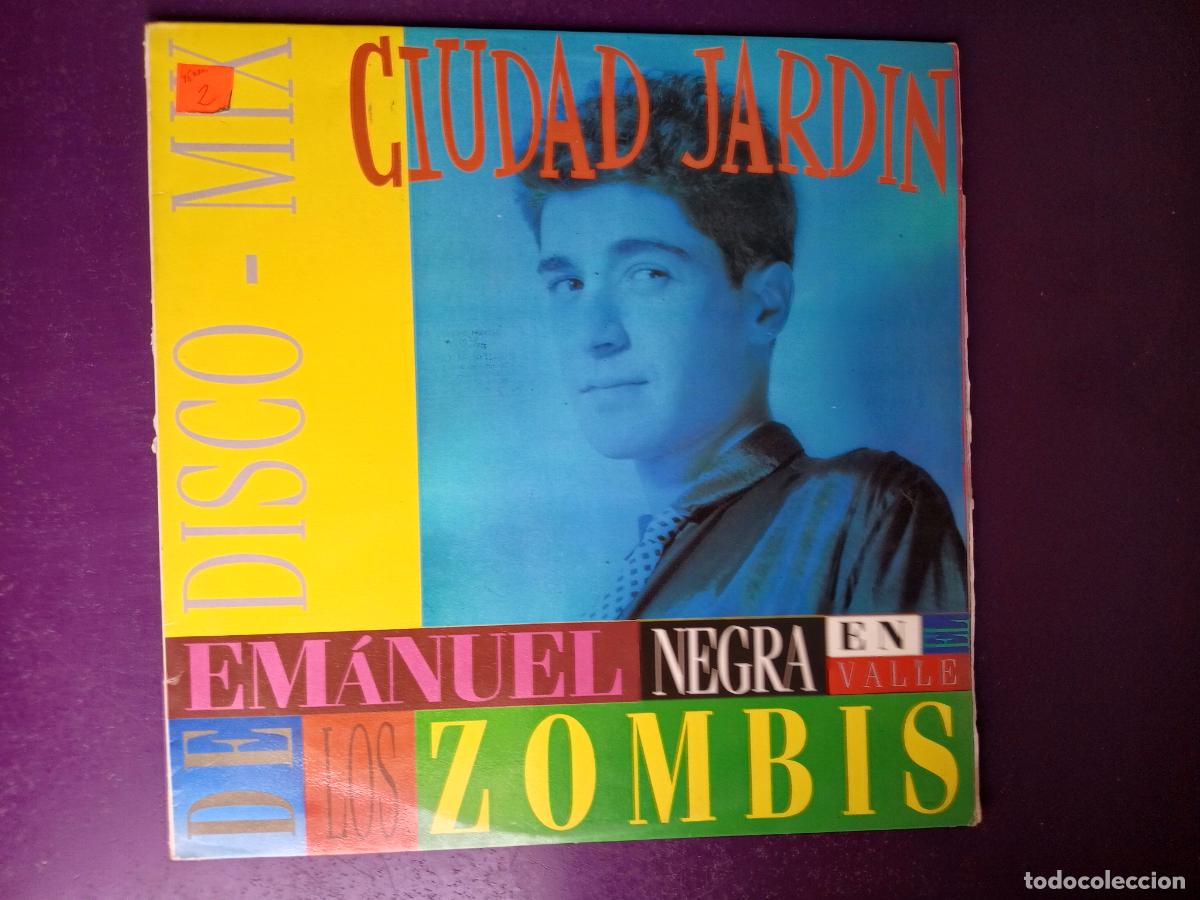 Discos de vinilo: Ciudad Jardin &ndash; Emanuel Negra En El Valle De Los Zombis Disco-Mix - MAXI LA GENERAL 1988 MOVIDA FUNK