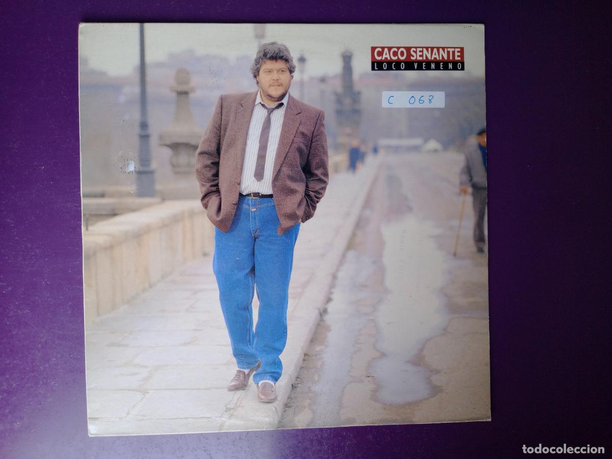 Discos de vinilo: CACO SENANTE - LOCO VENENO - LP TWINS 1989 - CANARIAS SALSA LATINA - MUY POCO USO
