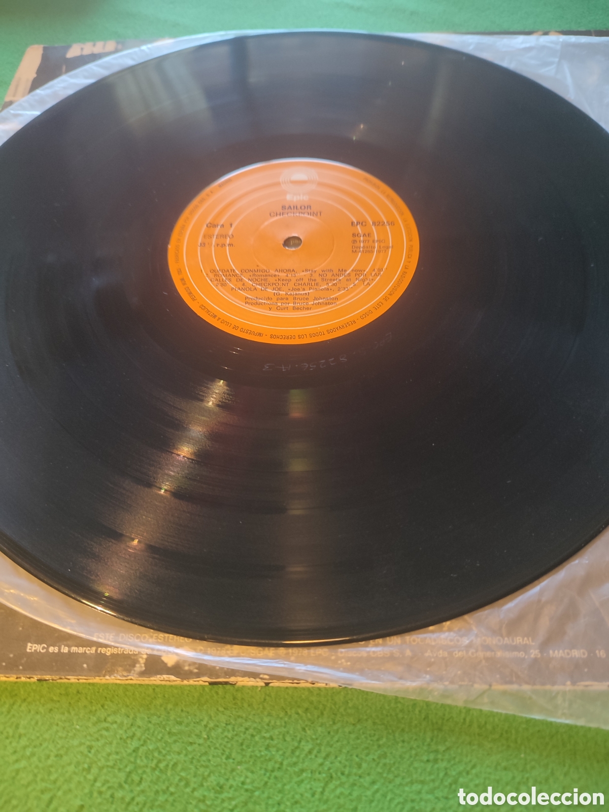 Discos de vinilo: Sailor - Checkpoint Edici&oacute;n espa&ntilde;ola 1977 - Foto 3