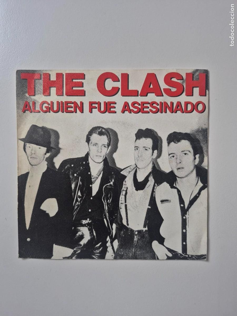 Discos de vinilo: DISCO EP SINGLE THE CLASH ALGUIEN FUE ASESINADO CBS 1981 SANDINISTA
