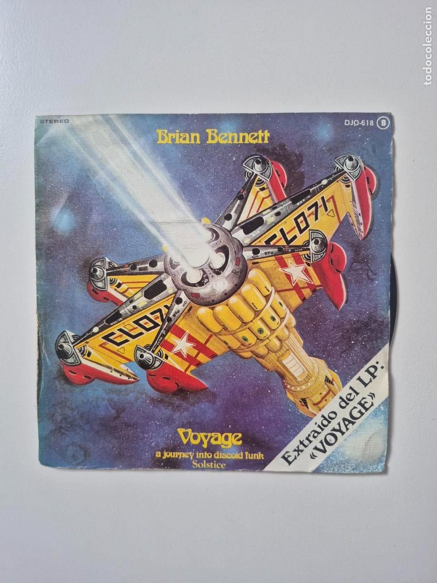 Discos de vinilo: DISCO EP SINGLE BRIAN BENNETT VOYAGE FUNK SOLSTICE 1978 ZAFIRO SA MUSICA A&Ntilde;OS 70