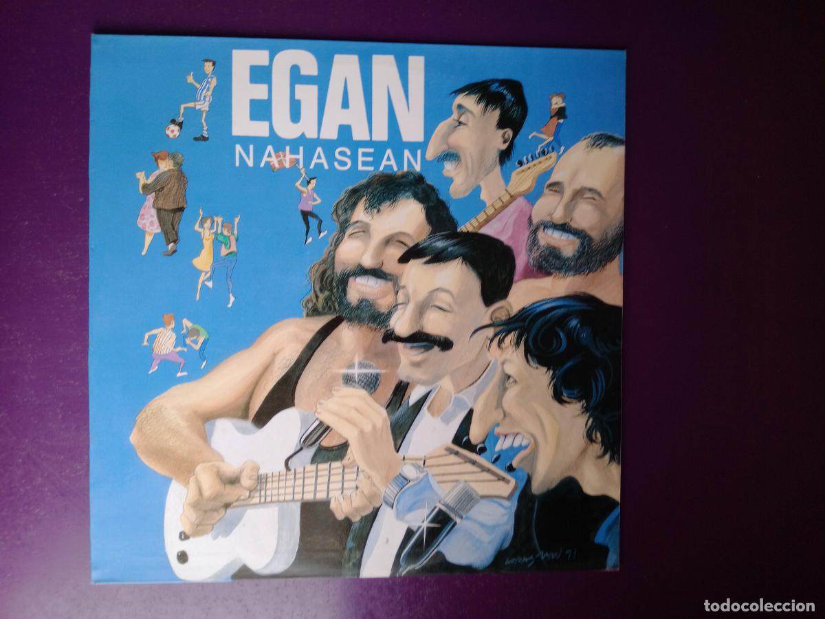 Discos de vinilo: EGAN - NAHASEAN - LP IZ 1991 - SIN USO - EUSKADI FOLK POP VERBENA 80'S 90'S