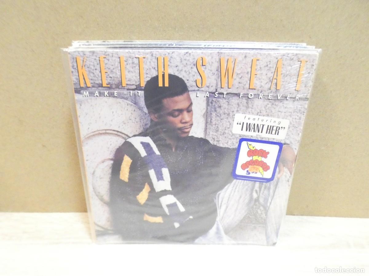 Discos de vinilo: ARKANSAS1980 LOTT799 LP LEVE USO AUN CORRECTO KEITH SWEAT