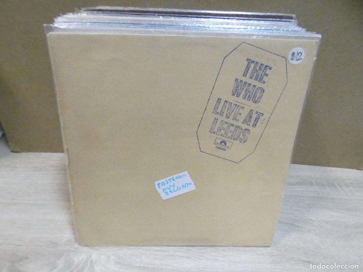 Discos de vinilo: ARKANSAS1980 LOTT799 LP VINILO CORRECTISIMO THE WHO POSTERIOR MUY DELGADO