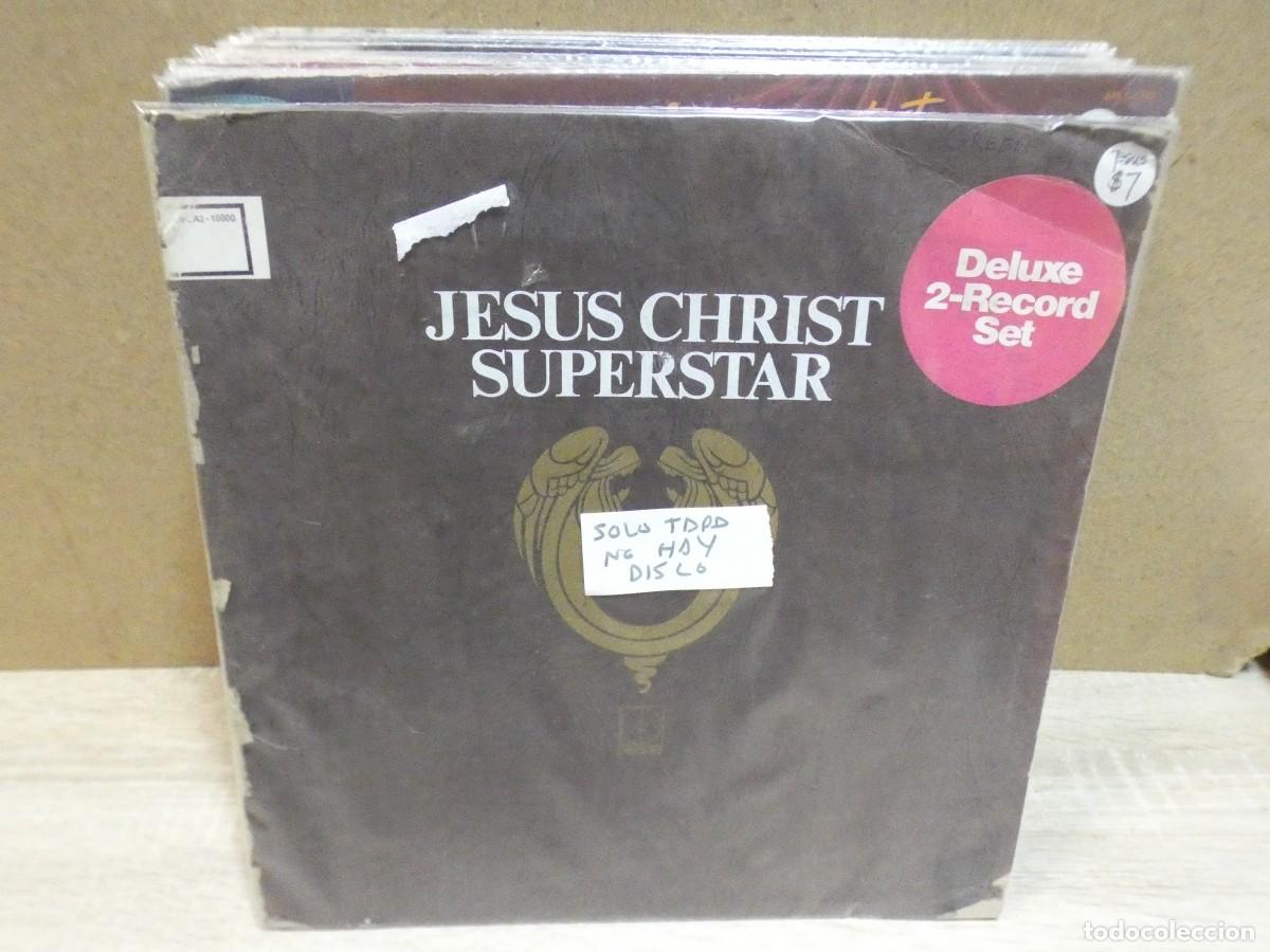 Discos de vinilo: ARKANSAS1980 LOTT799 LP DESTROZADISIMO A TU RIESGO 1 EURO JESUS CHRIST SUPERSTAR NO HAY DISCO