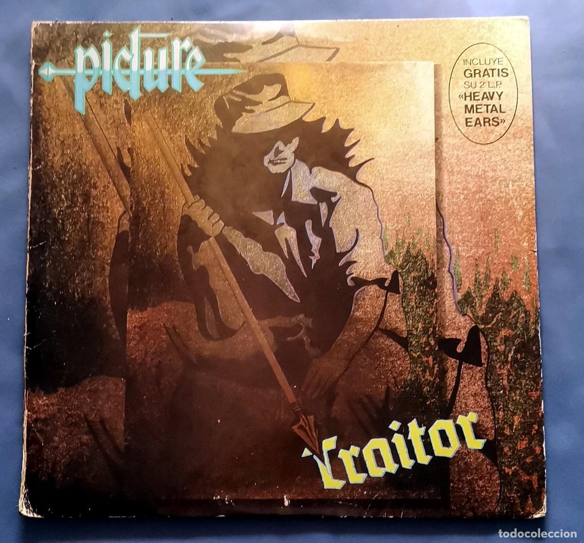 Discos de vinilo: Picture &ndash; Traitor / Heavy Metal Ears 2LP Contiene dos discos de la banda