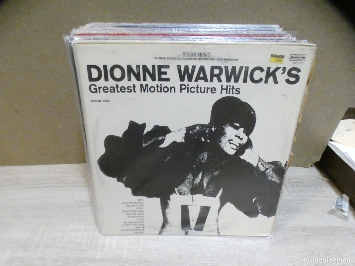 Discos de vinilo: ARKANSAS1980 LOTT799 LP LEVE USO AUN CORRECTO DIONNE WARWICK