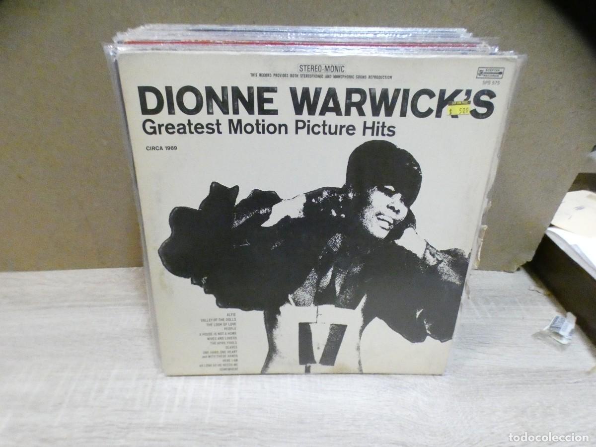 Discos de vinilo: ARKANSAS1980 LOTT799 LP LEVE USO AUN CORRECTO DIONNE WARWICK