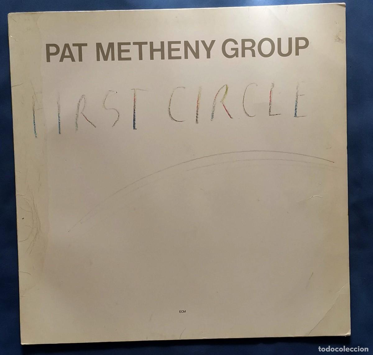 Discos de vinilo: Pat Metheny Group &ndash; First Circle LP 1984 Alemania incl. encarte