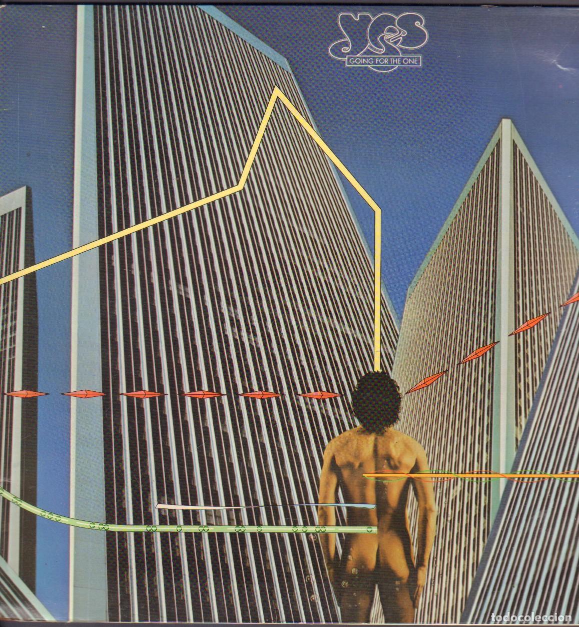 Discos de vinilo: YES - GOING FOR THE ONE / TURN OF DE CENTURY, PARALLELS, AWAKEN.../ LP ATLANTIC 1977 RF-27043