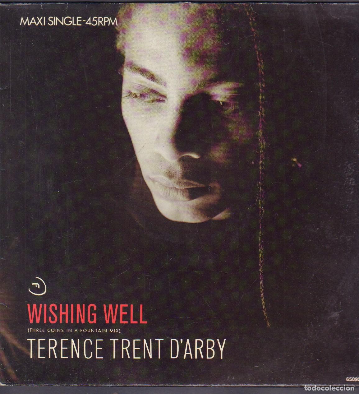 Discos de vinilo: TERENCE TRENT D'ARBY - WISHING WELL (THREE COINS IN A FOUNTAIN MIX) / MAXISINGLE CBS 1987 RF-27046