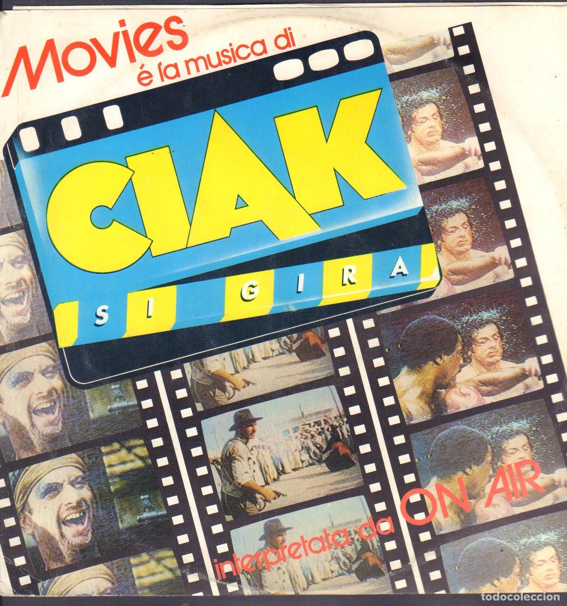 Discos de vinilo: CIAK - SI GIRA / INTERPRETA DA &rdquo;ON AIR&rdquo; / MAXISINGLE LA BIONDA 1985 RF-27048