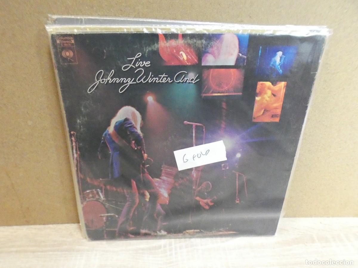 Discos de vinilo: ARKANSAS1980 BOXX809 VINILO BUEN ESTADO JOHNNY WINTER G FOLD