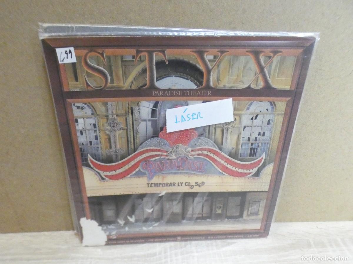 Discos de vinilo: ARKANSAS1980 BOXX809 VINILO BUEN ESTADO STYX LASER