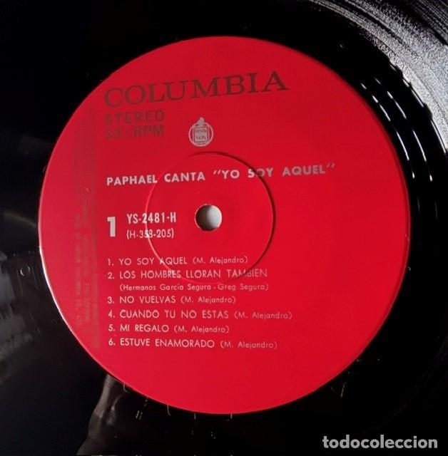 Discos de vinilo: RAPHAEL RARO LP JAPON&Eacute;S YO SOY AQUEL OBI - Foto 3