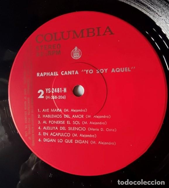 Discos de vinilo: RAPHAEL RARO LP JAPON&Eacute;S YO SOY AQUEL OBI - Foto 4