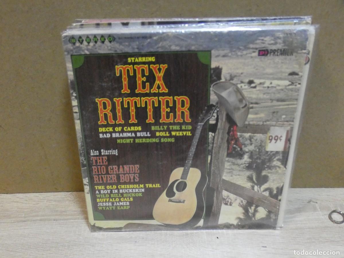 Vinyl records: ARKANSAS1980 LOTT783 VINILO LEVE USO CORRECTO TEX RITTER