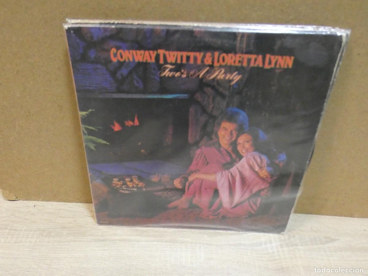 Discos de vinilo: ARKANSAS1980 LOTT783 VINILO MUCHO USO REPRODUCIBLE CONWAY TWITTY & LORETA LYNN