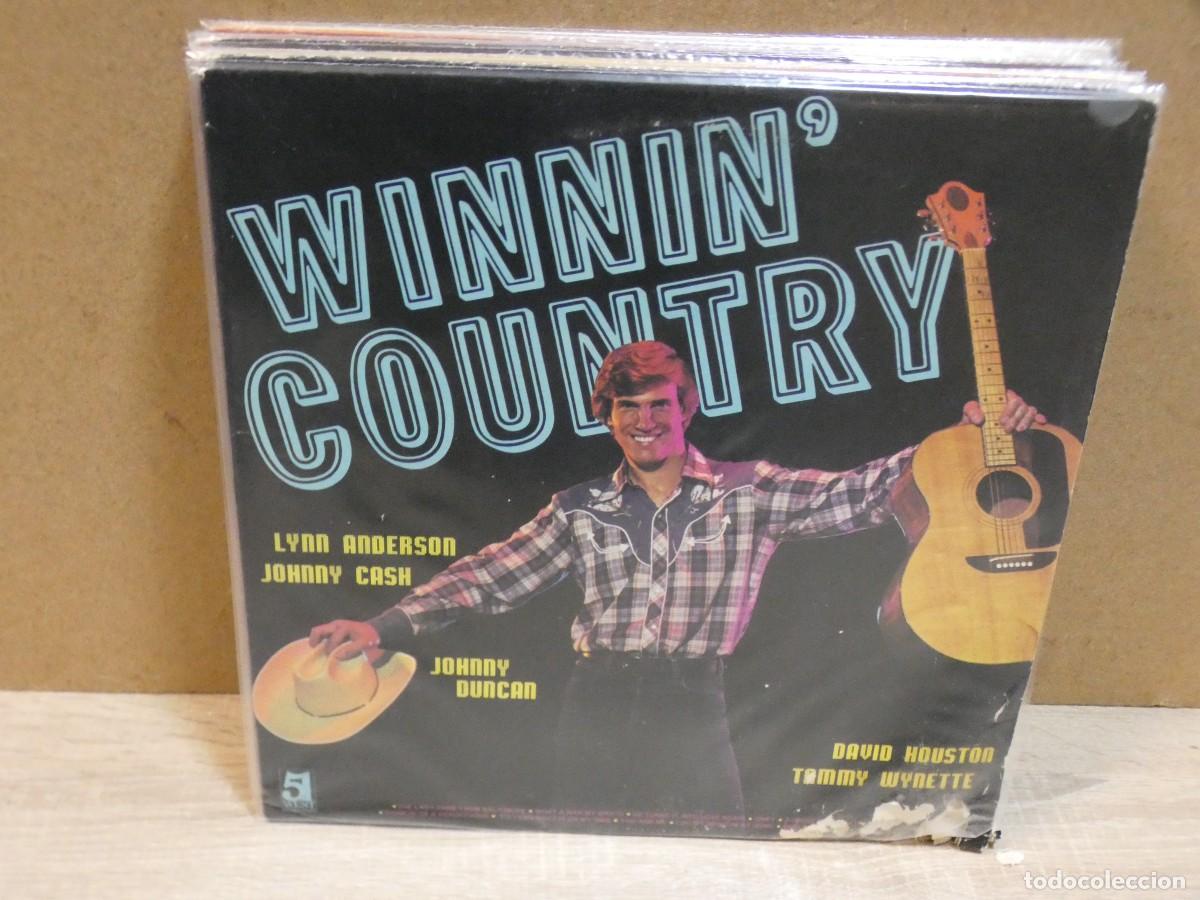 Discos de vinilo: ARKANSAS1980 LOTT783 VINILO MUCHO USO REPRODUCIBLE WINNIN' COUNTRY