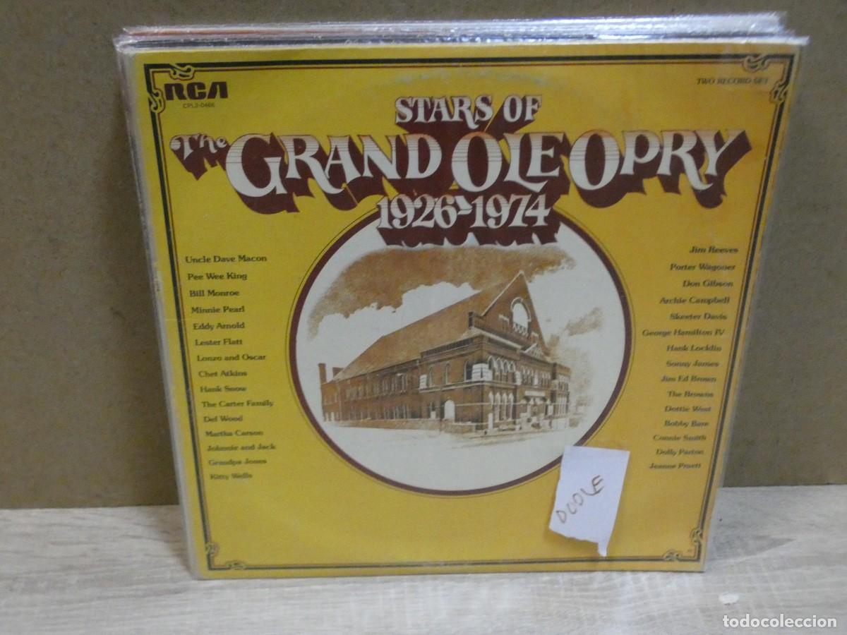 Discos de vinilo: ARKANSAS1980 LOTT783 VINILO MUCHO USO REPRODUCIBLE STARS OF THE GRAND OLE OPRY DOBLE