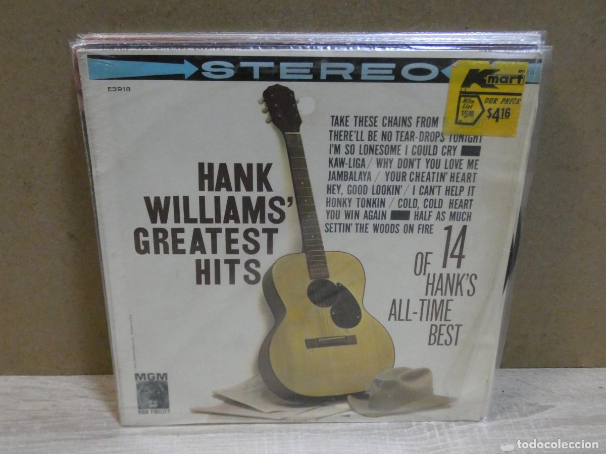Discos de vinilo: ARKANSAS1980 LOTT783 VINILO MUCHO USO REPRODUCIBLE HANK WILLIAMS