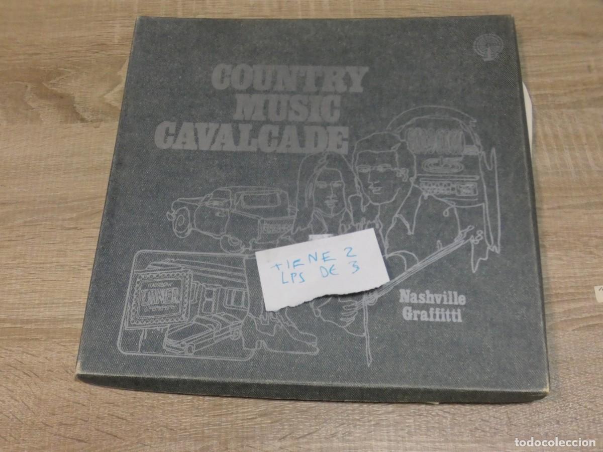 Discos de vinilo: ARKANSAS1980 LOTT783 VINILO BUEN ESTADO COUNTRY CAVALCADE TIENE 2LP DE 5