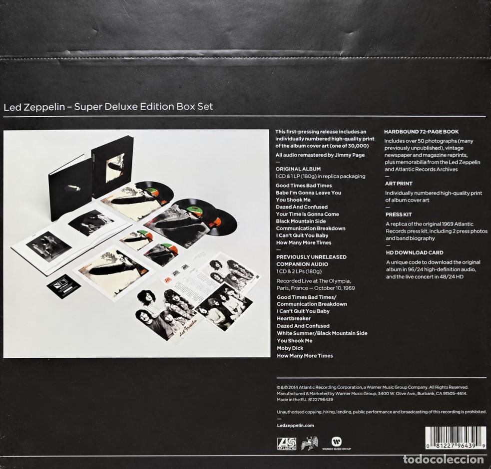 Discos de vinilo: Led Zeppelin &ndash; Led Zeppelin | Japanese Deluxe Box Set - Foto 5