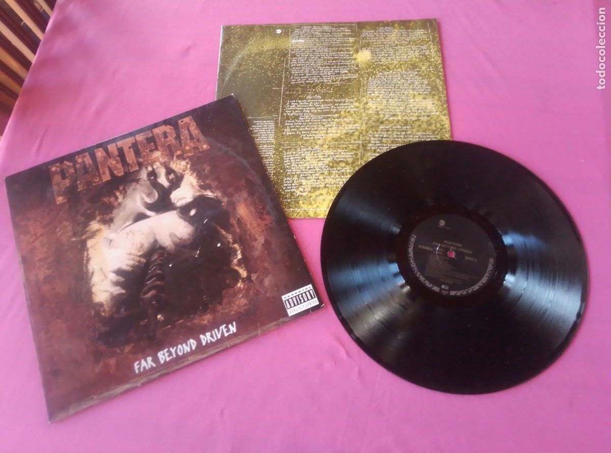 Discos de vinilo: PANTERA FAR BEYOND DRIVEN 1994 LP L3 2 43
