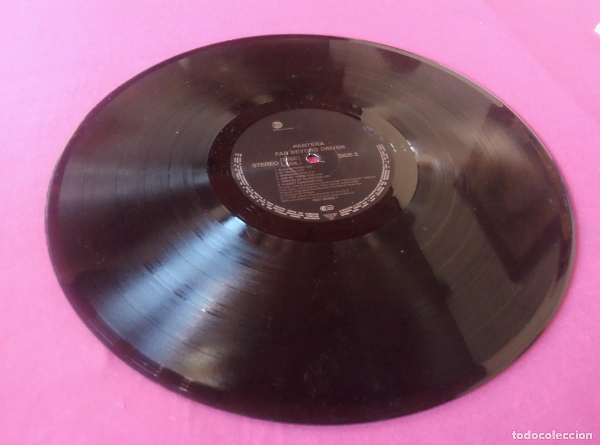 Discos de vinilo: PANTERA FAR BEYOND DRIVEN CON ENCARTE 1994 LP L3 2 43 - Foto 4