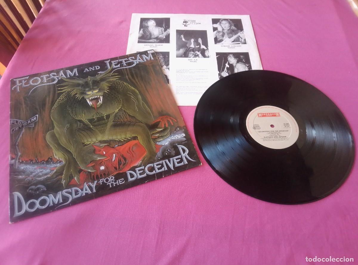 Discos de vinilo: FLOTSAM AND JETSAM DOOMSDAY FOR THE DE RIVER 1986 LP L3 2 43