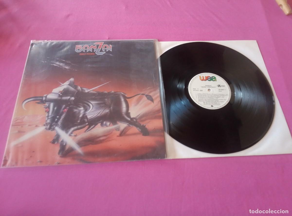 Discos de vinilo: BANZAI DURO Y POTENTE CON ENCARTE 1984 LP L3 2 43