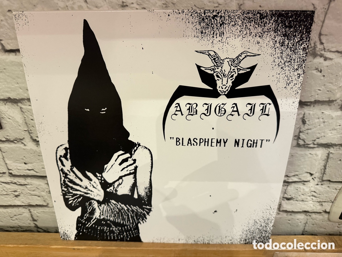 Discos de vinilo: Abigail &lrm;&ndash; Blasphemy Night. Lp vinilo verde . Black metal